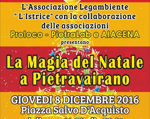 Natale a Pietravairano con la CoNaPro…polis