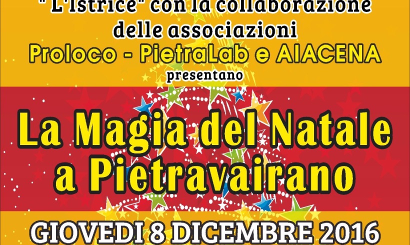 Natale a Pietravairano con la CoNaPro…polis