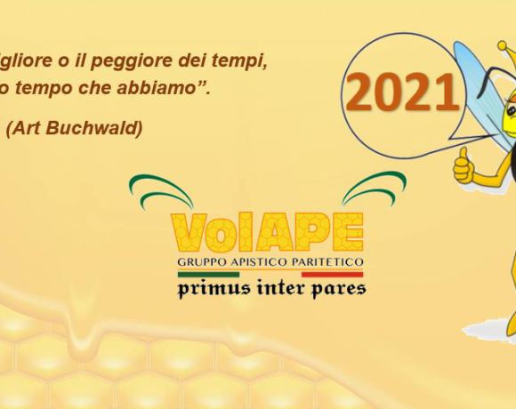 Un sincero augurio di serenità e benessere per il 2021