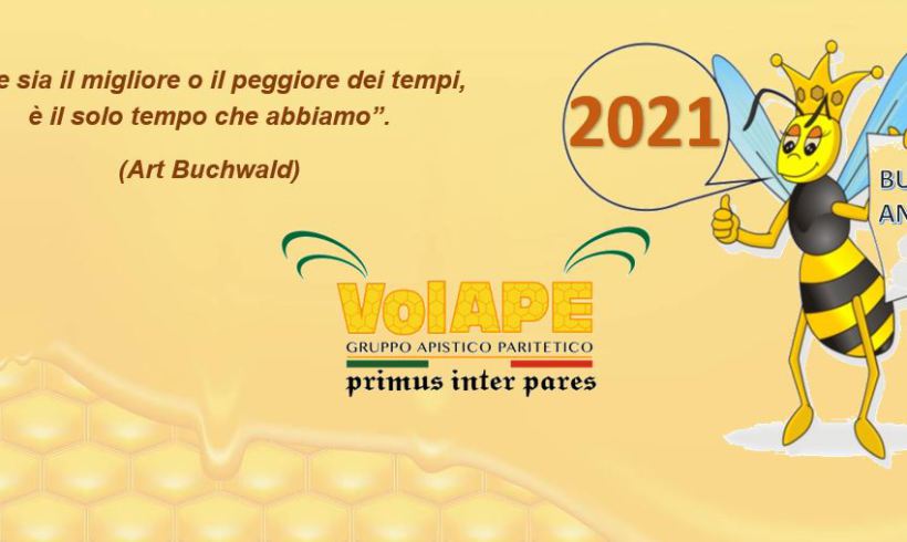 Un sincero augurio di serenità e benessere per il 2021