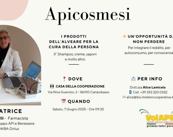 Corso di Apicosmesi 2025
