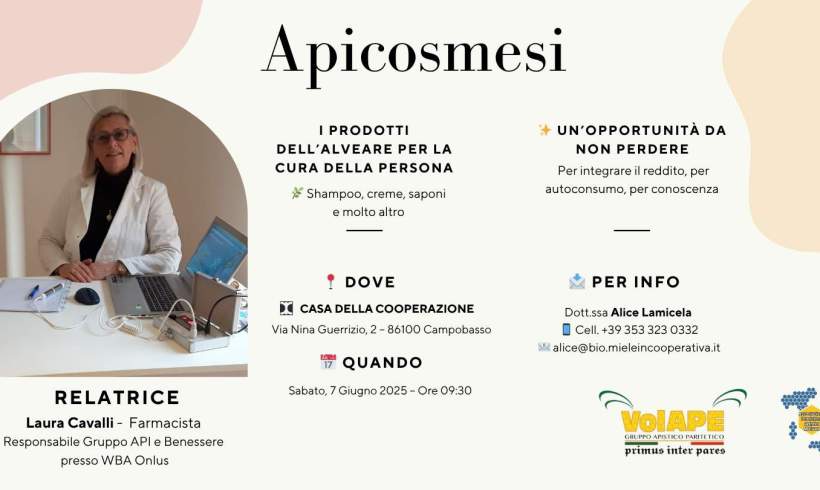 Corso di Apicosmesi 2025 Corso di Apicosmesi 2025